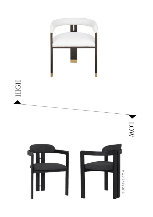 High & Low Style: 3-Legged Dining Chairs