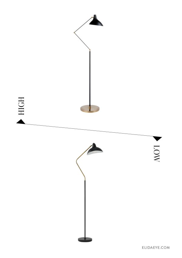 High/ Low: Mid-Century Floor Lamp